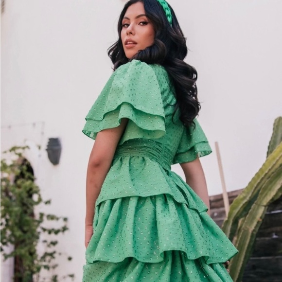 JessaKae Green Selena Dress - Picture 4 of 10